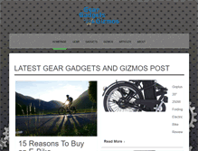 Tablet Screenshot of geargadgetsandgizmos.com